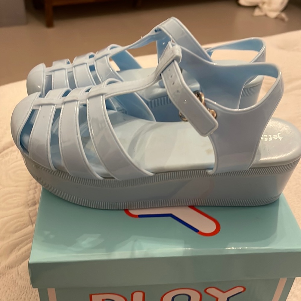 Jefrey Campbell Candied jelly wedge